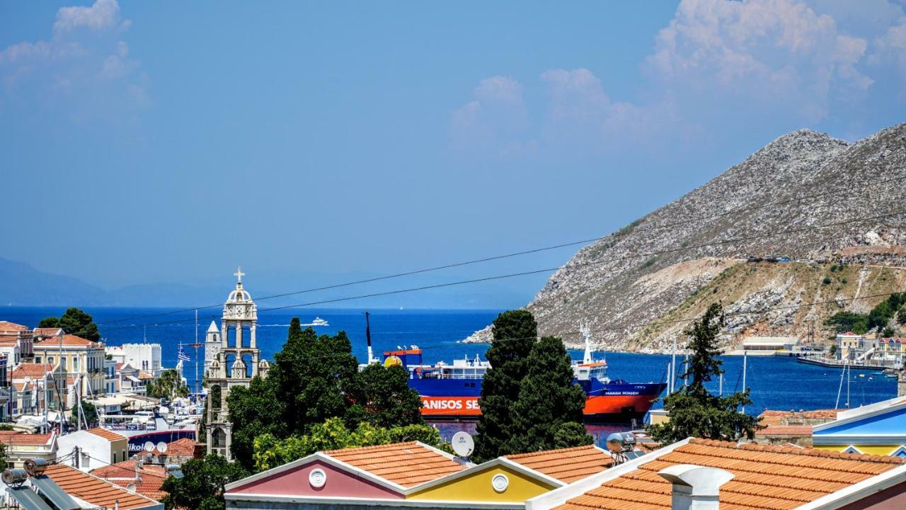 Symi Fos House Villa Eksteriør bilde